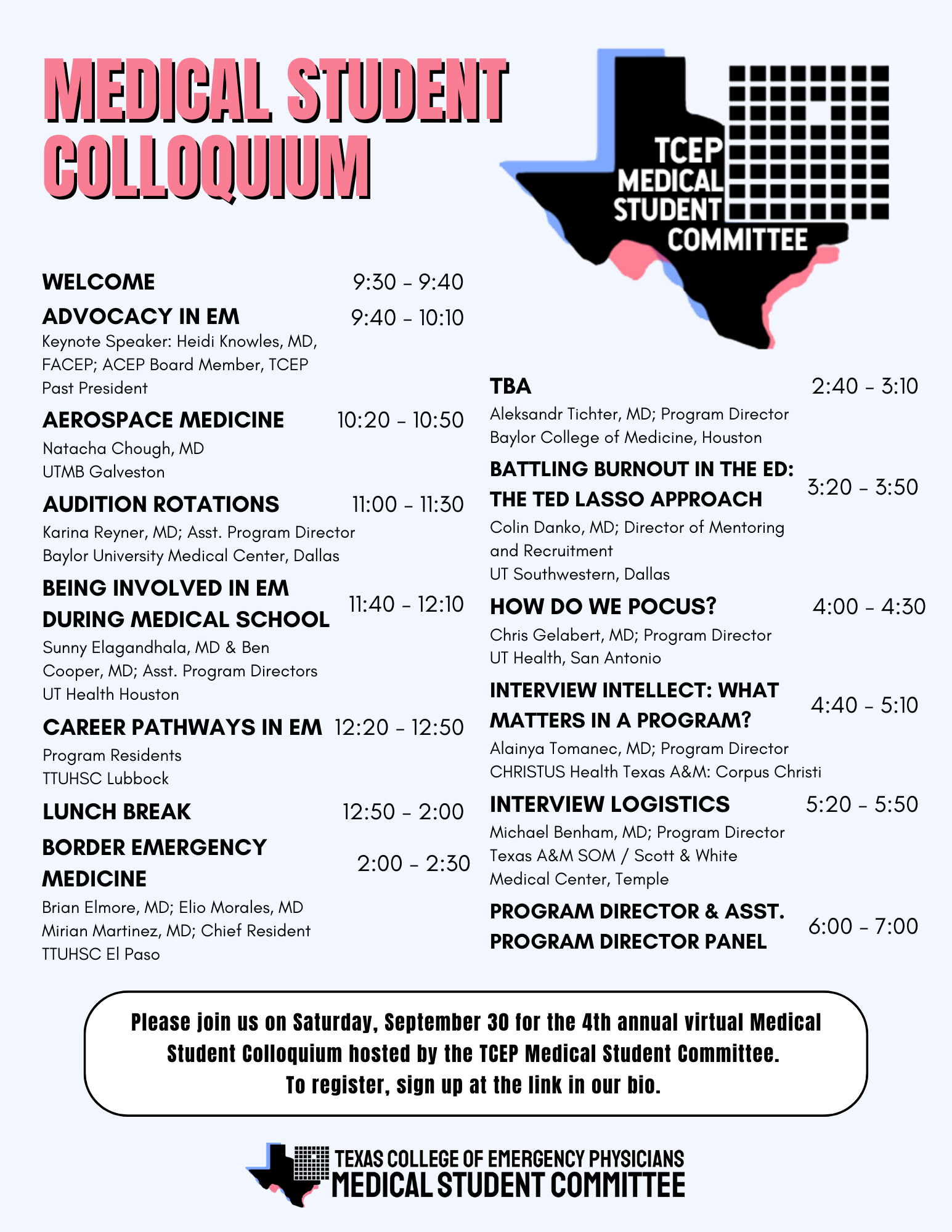MSC Colloquium